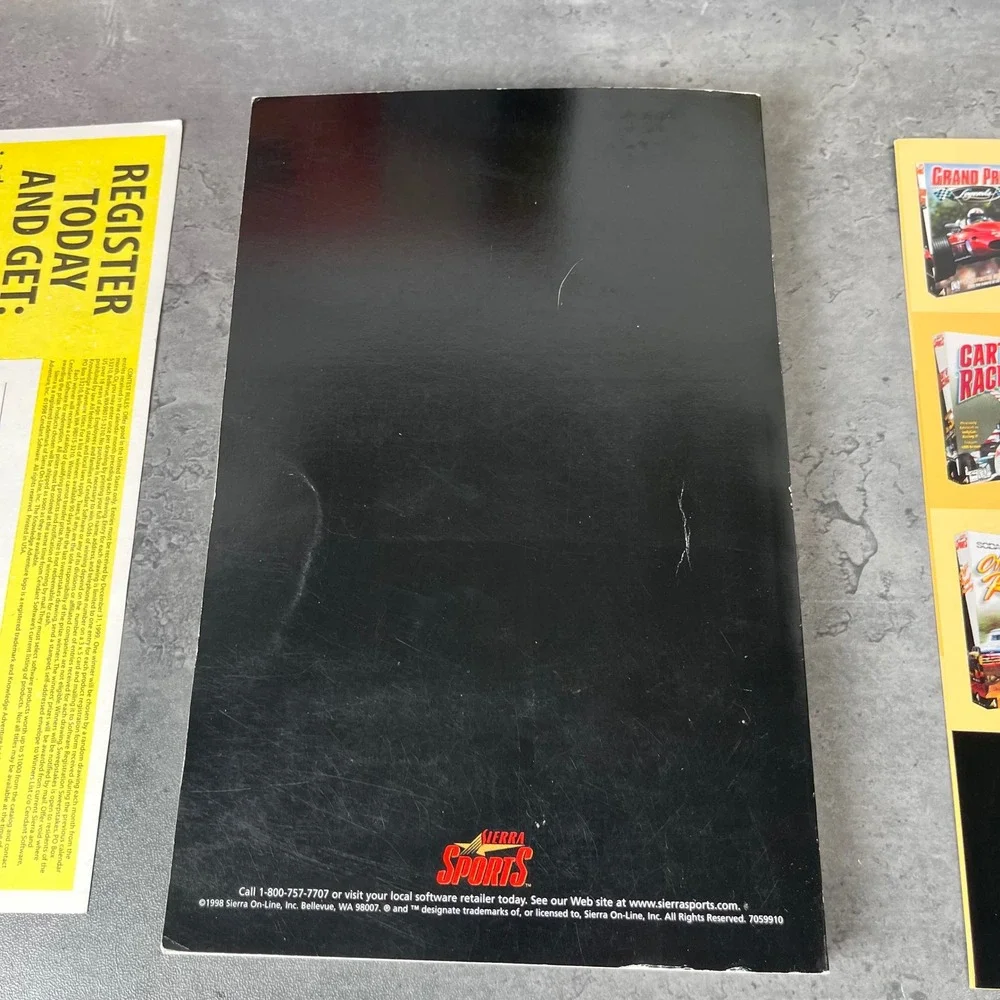 NASCAR Racing 1999 PC Game‎ CD ROM Complete In Box with Manuals EUC